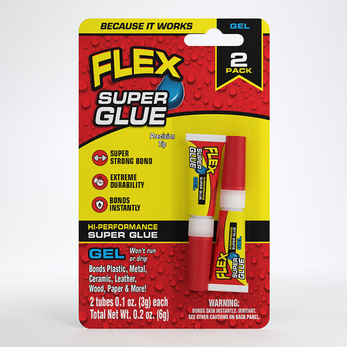 Flex Seal Super Glue (3g Gel - 2 Pack)