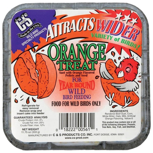 C&S Orange Treat Suet (11.75 oz)